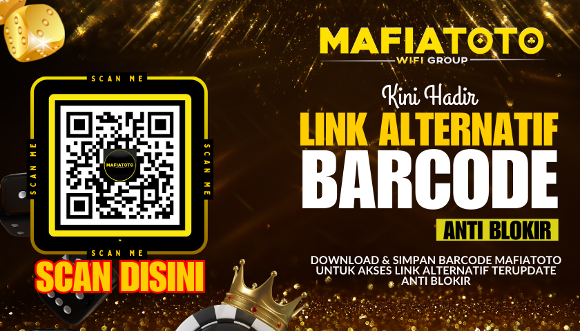 JIKA ADA KENDALA LOGIN LANGSUNG SCAN BARCODE AGAR MEMPERMUDAH AKSES UNTUK LOGIN,SALAM JACKPOT MAFIATOTO 