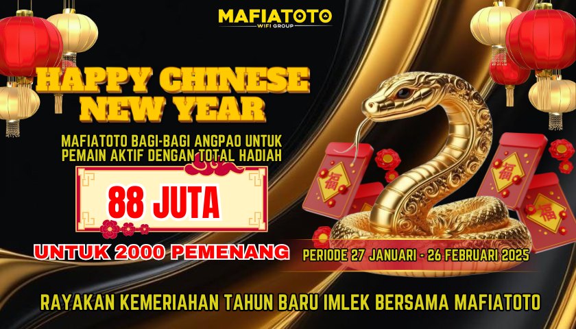 HAPPY CHINESE NEW YEAR MAFIATOTO BAGI BAGI ANGPAO GONG XI FA CAI